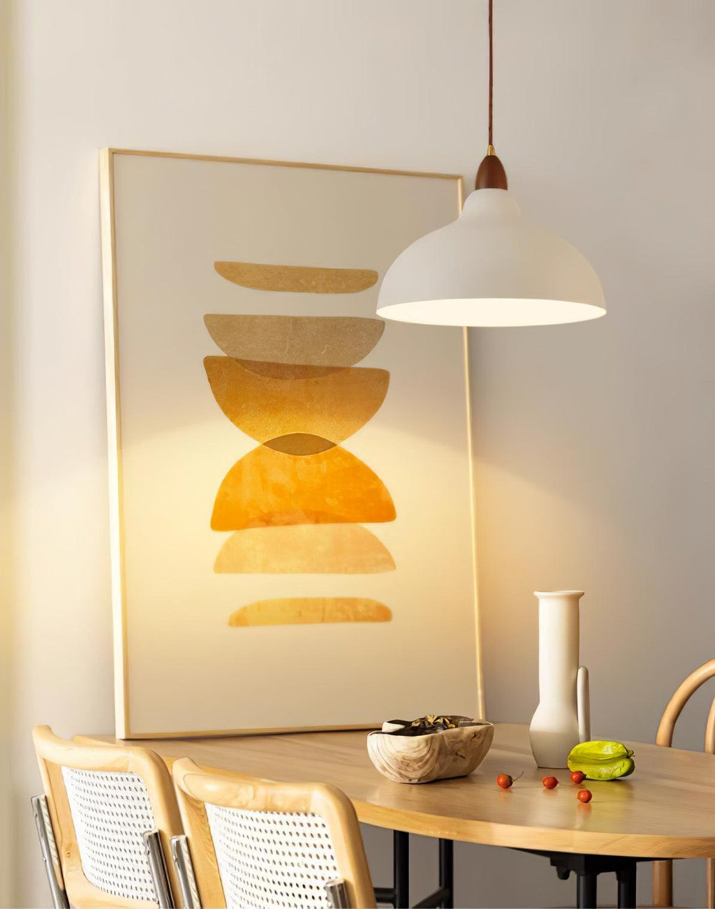 Nardenlark Wood Pendant Light-Moonnatur