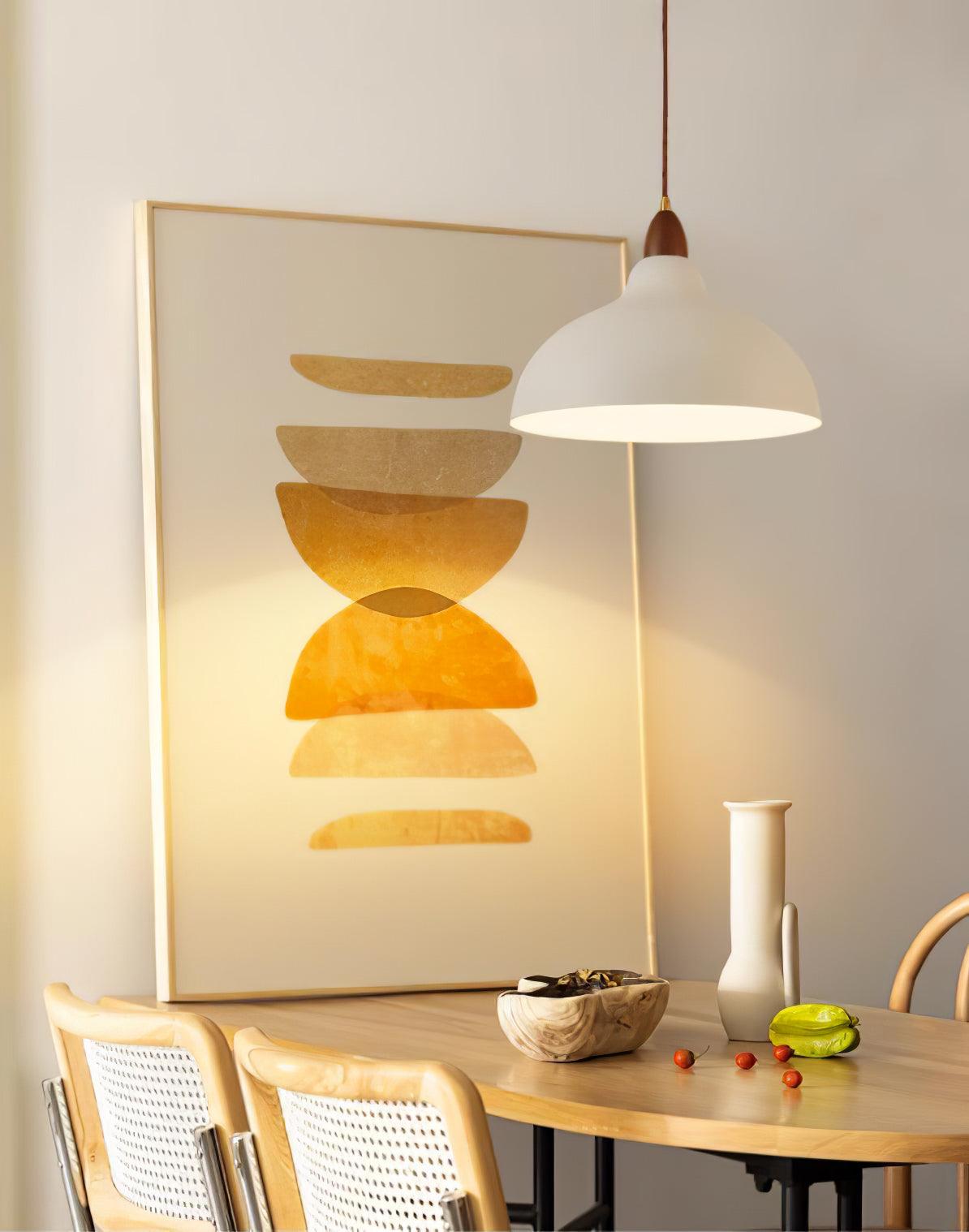 Nardenlark Wood Pendant Light-Moonnatur