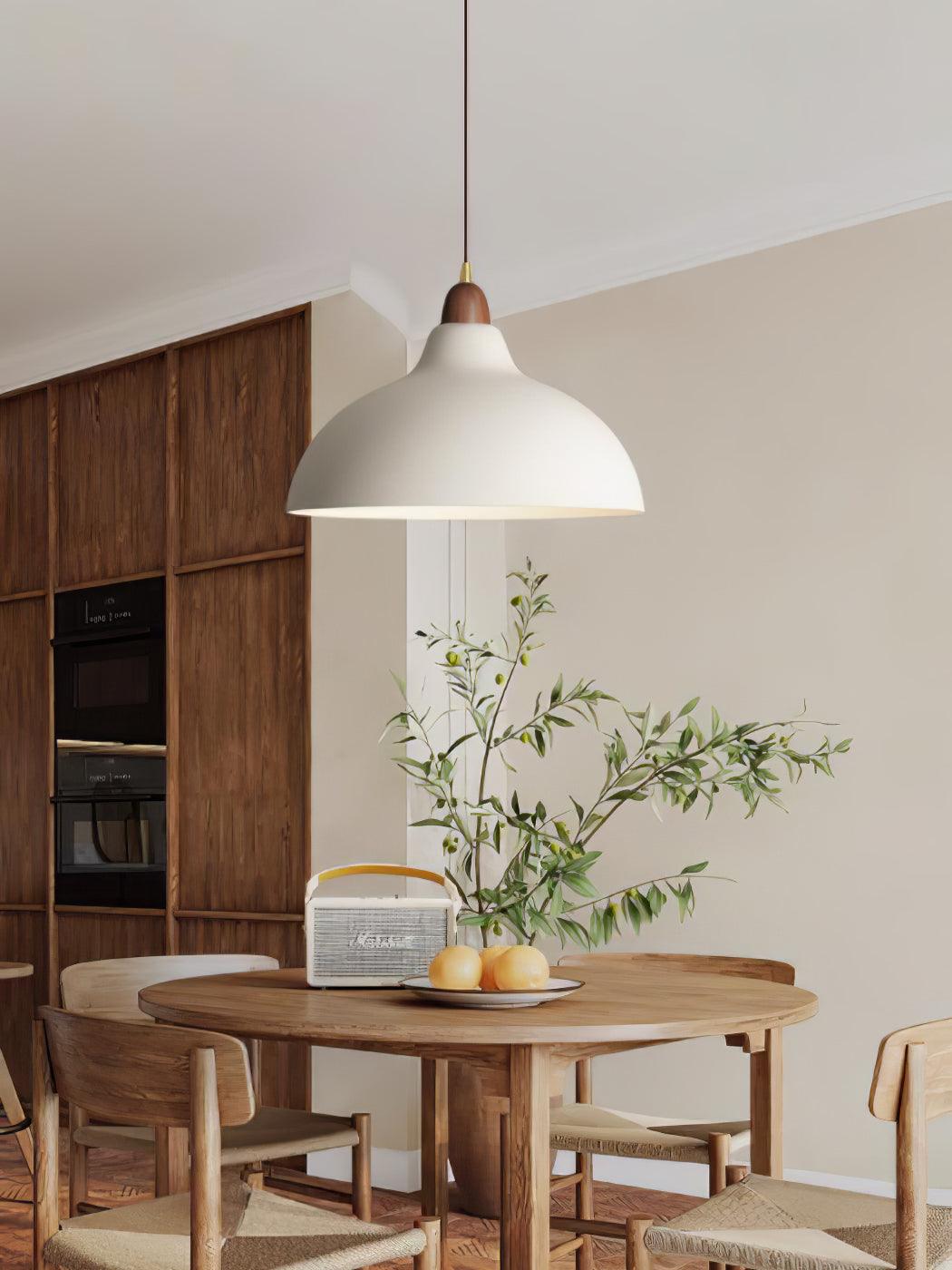 Nardenlark Wood Pendant Light-Moonnatur