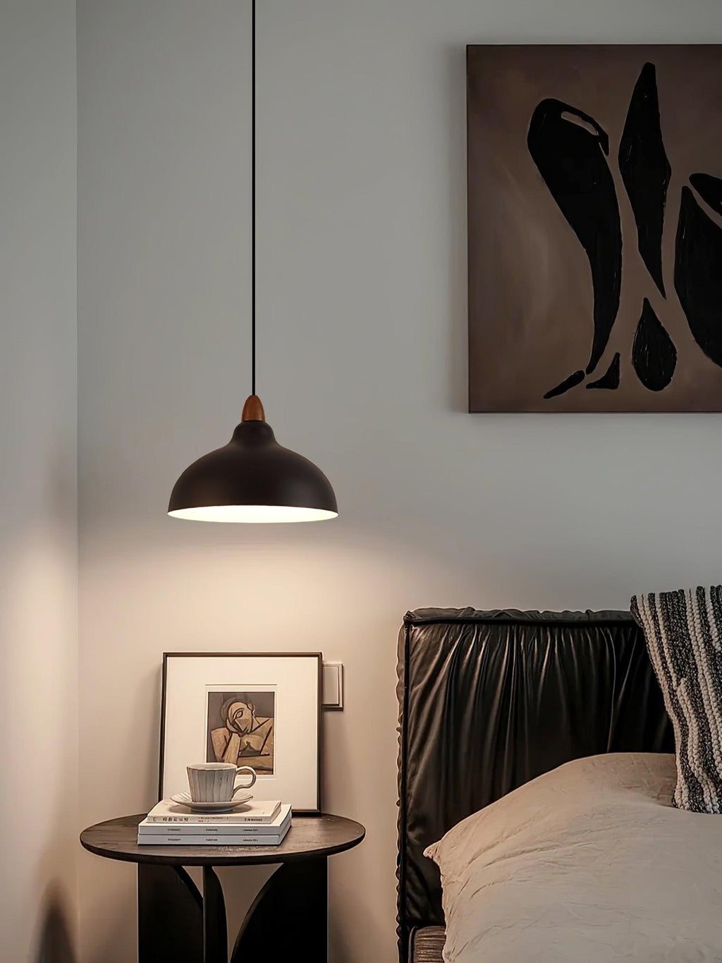Nardenlark Wood Pendant Light-Moonnatur
