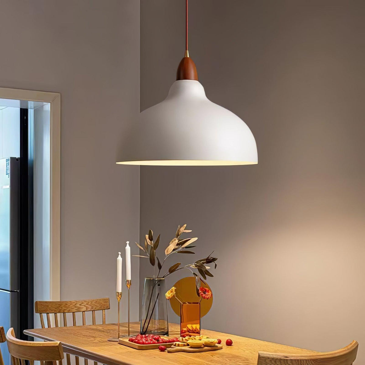 Nardenlark Wood Pendant Light-Moonnatur