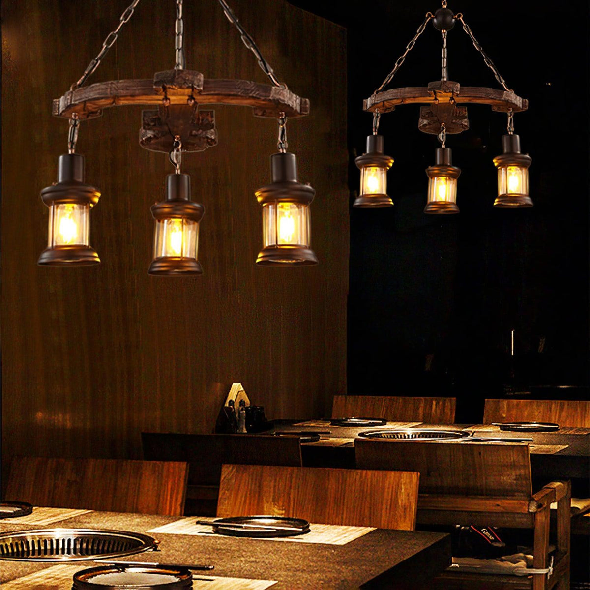 Mardenley Wood Chandelier-Moonnatur