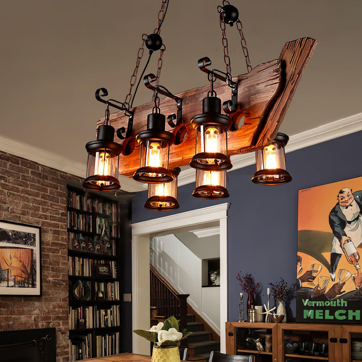 Mardenley Wood Chandelier-Moonnatur