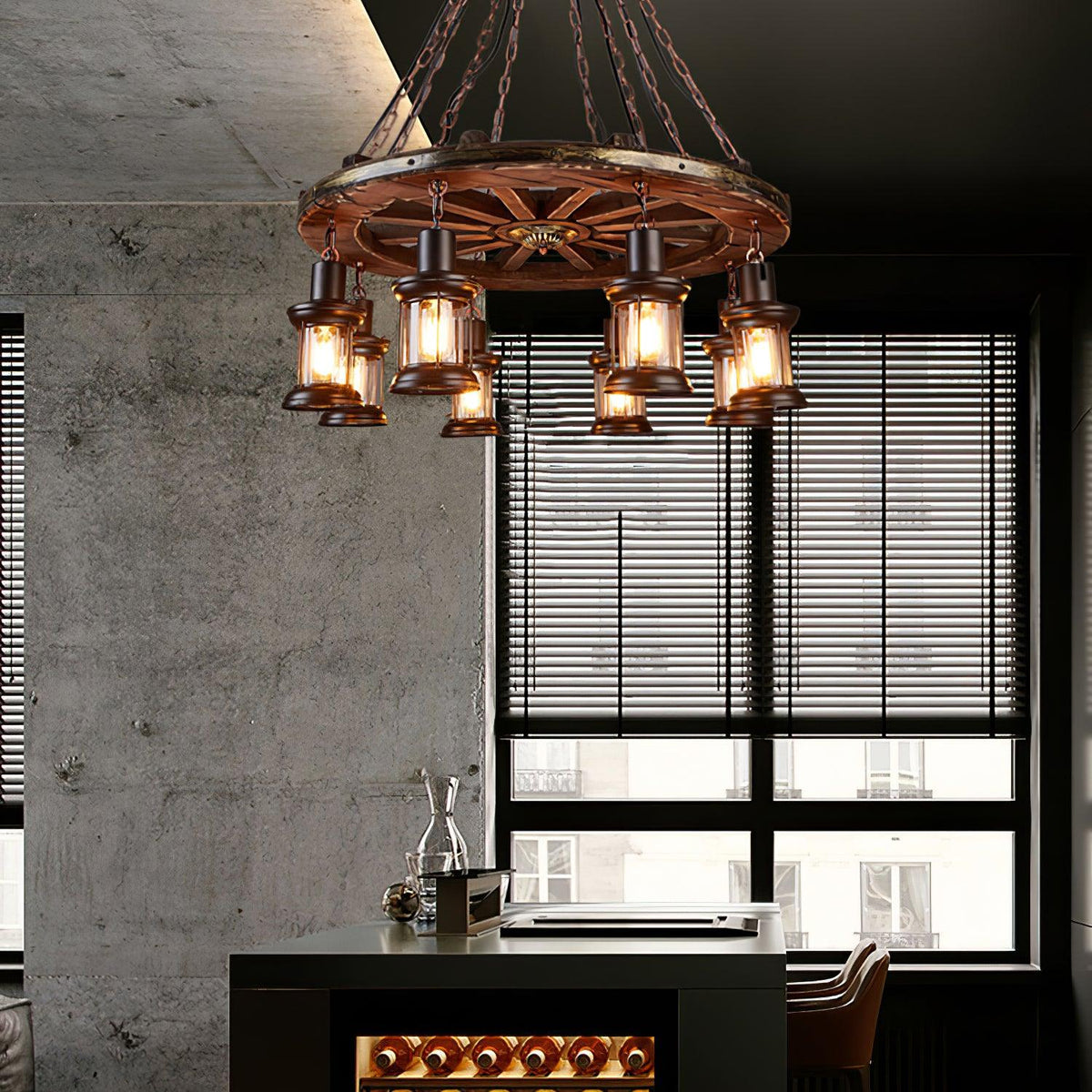 Mardenley Wood Chandelier-Moonnatur