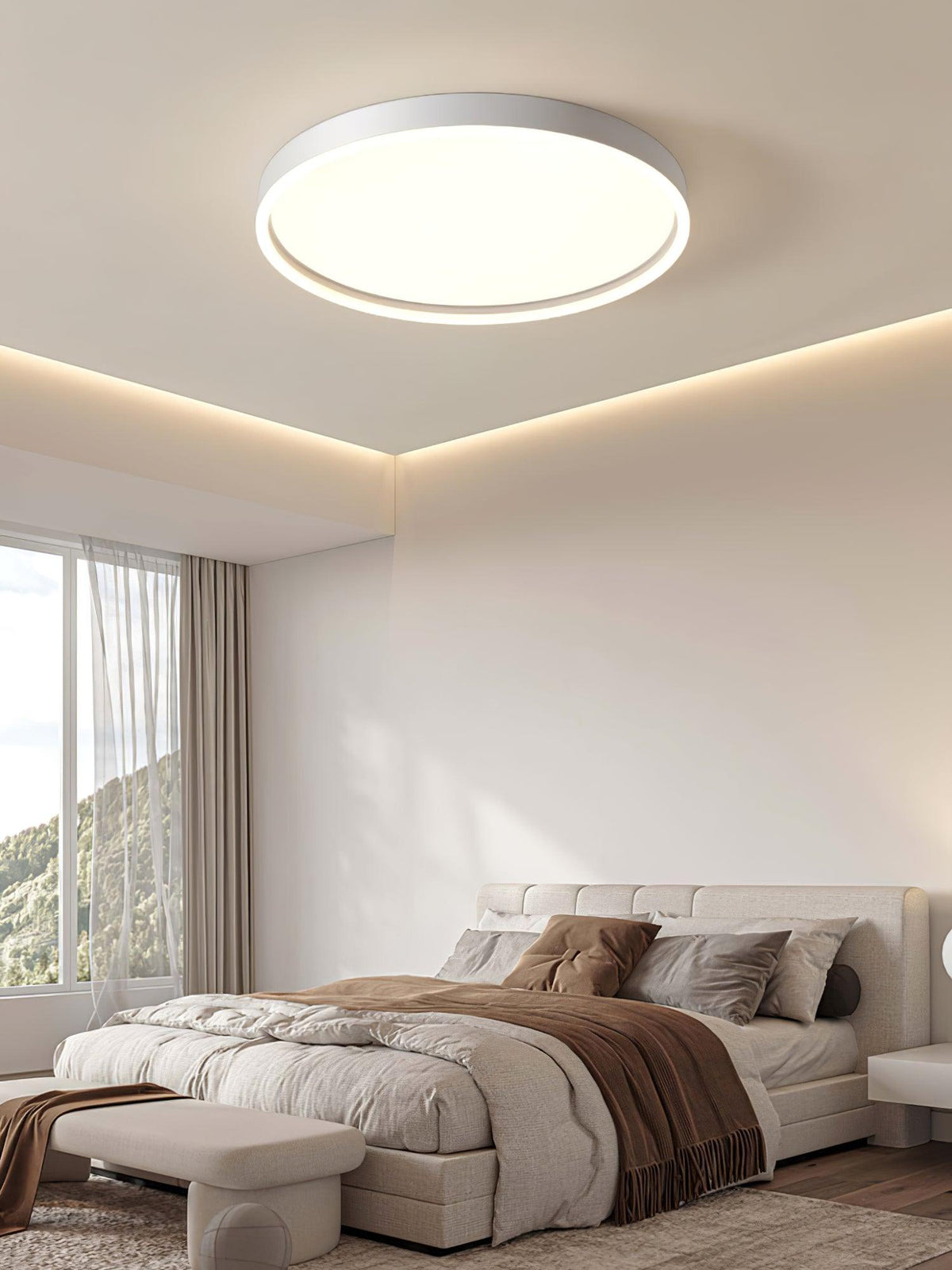 Osvella Acrylic Ceiling Lamp-Moonnatur