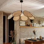 Dunselenelle Rattan Chandelier-Moonnatur