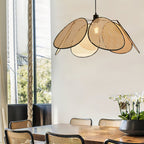 Dunselenelle Rattan Chandelier-Moonnatur