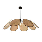 Dunselenelle Rattan Chandelier-Moonnatur
