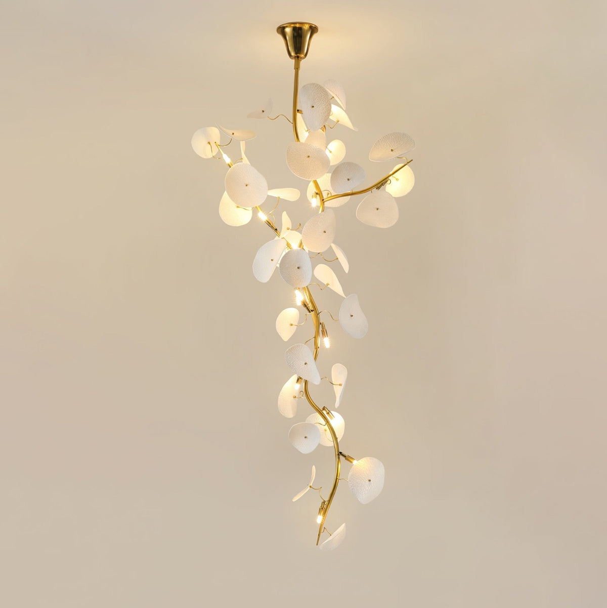 Hadrenaria Ceramic Chandelier-Moonnatur
