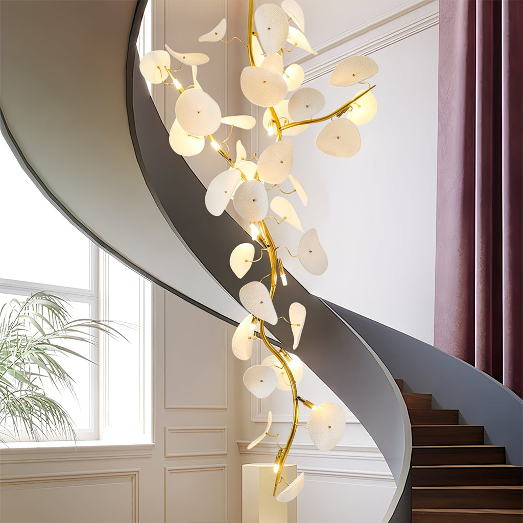 Hadrenaria Ceramic Chandelier-Moonnatur