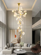 Hadrenaria Ceramic Chandelier-Moonnatur