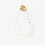 Farenora Brass Wall Light-Moonnatur