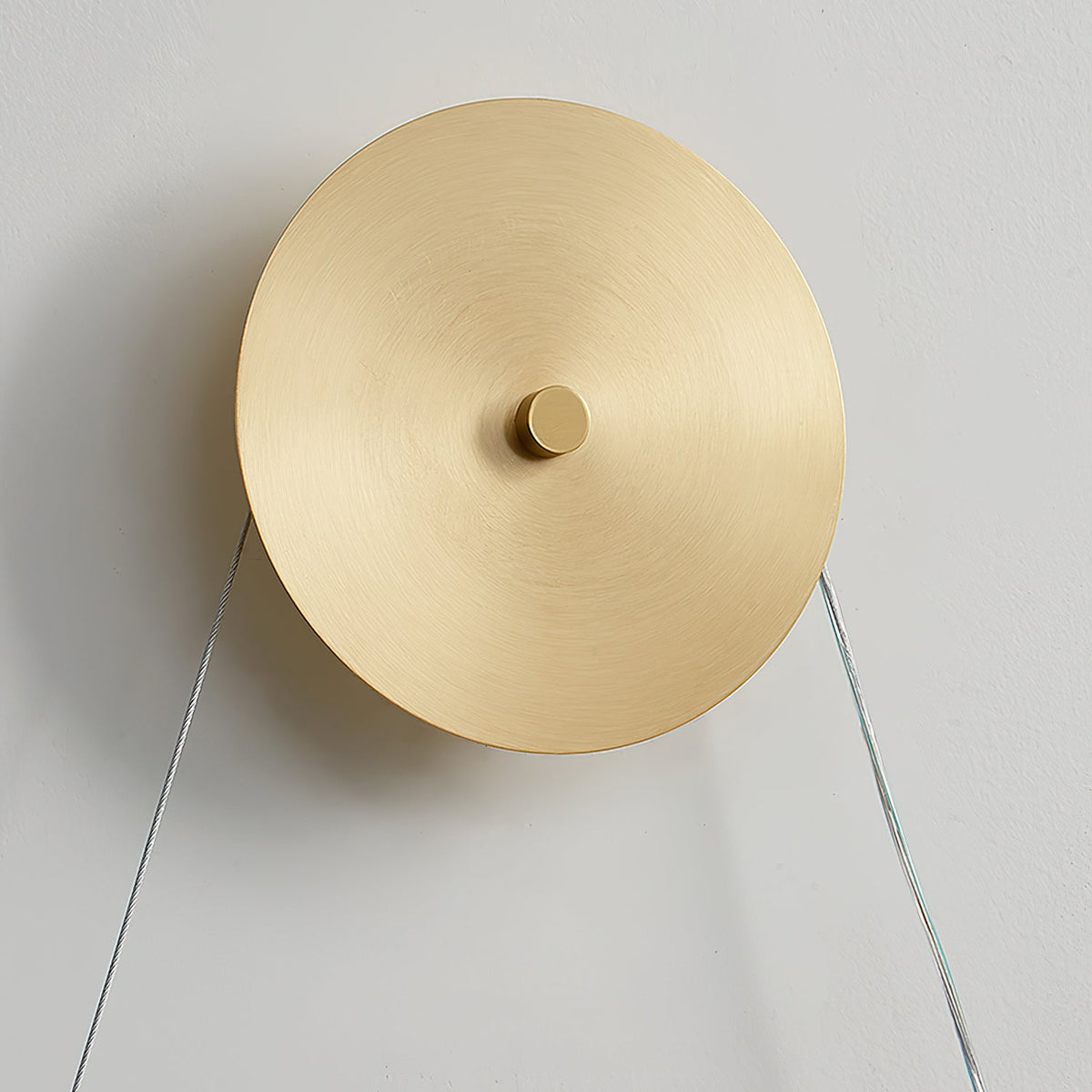 Farenora Brass Wall Light-Moonnatur