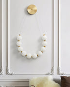 Farenora Brass Wall Light-Moonnatur