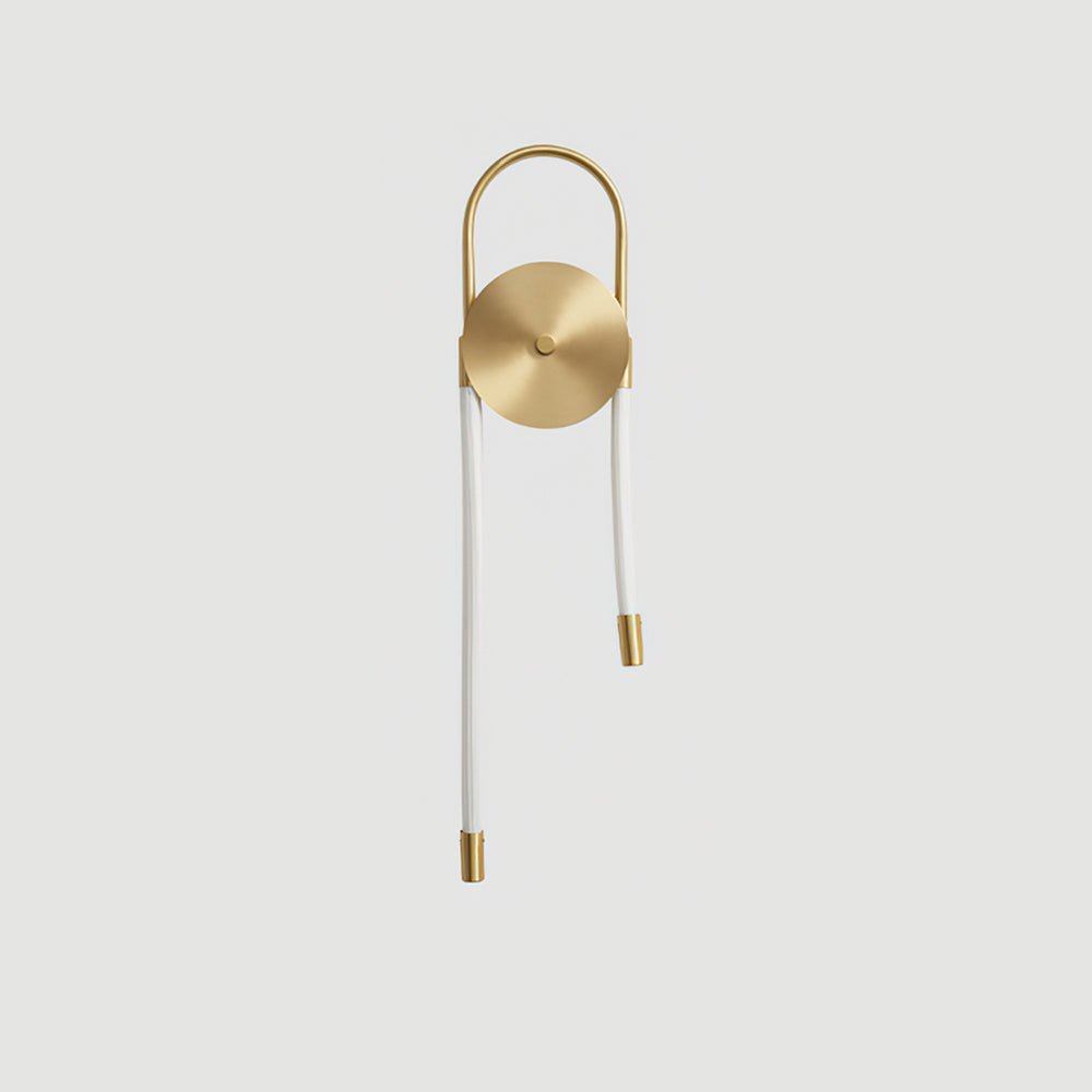Farenora Brass Wall Light-Moonnatur