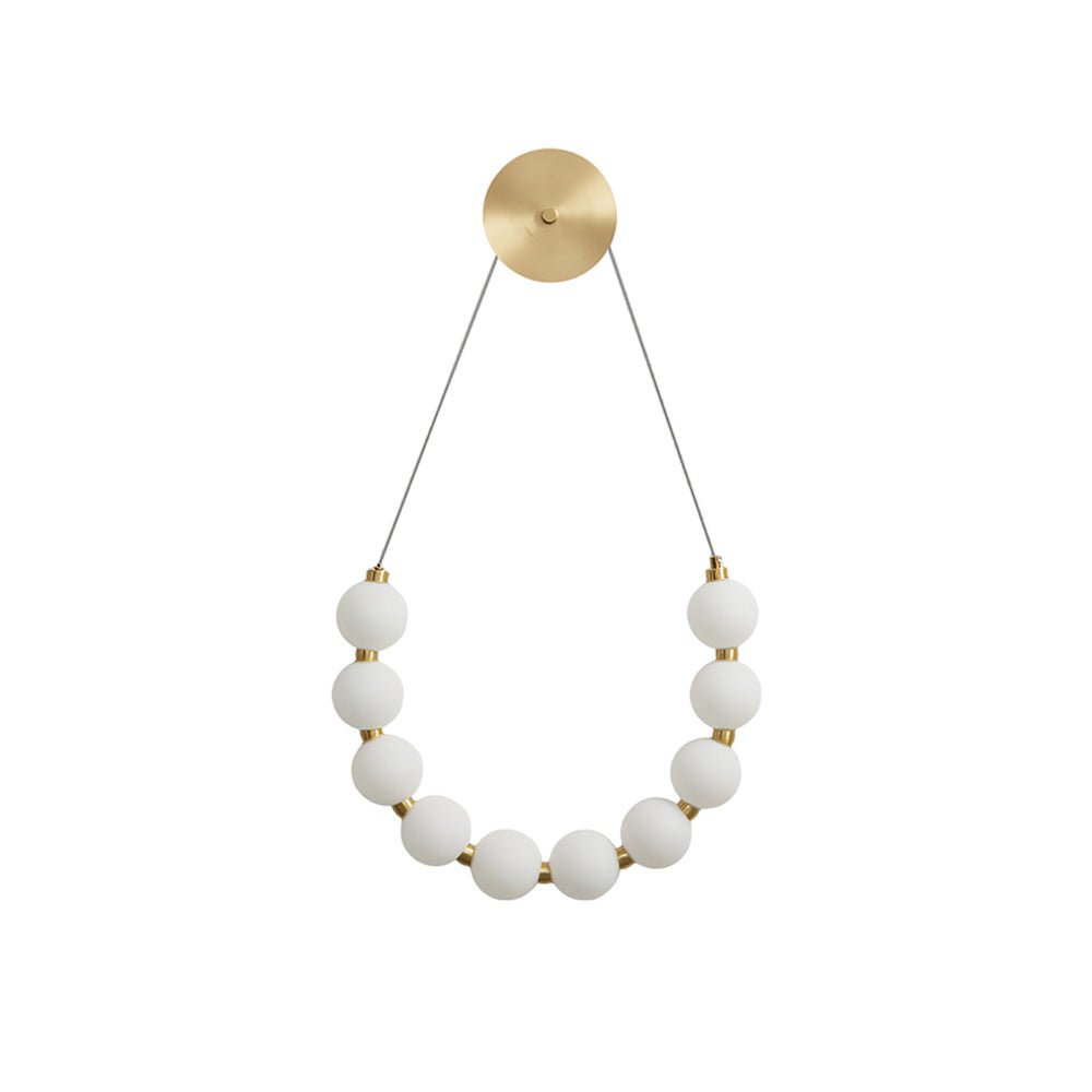 Farenora Brass Wall Light-Moonnatur
