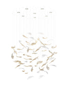 Torina Glass Pendant Light-Moonnatur