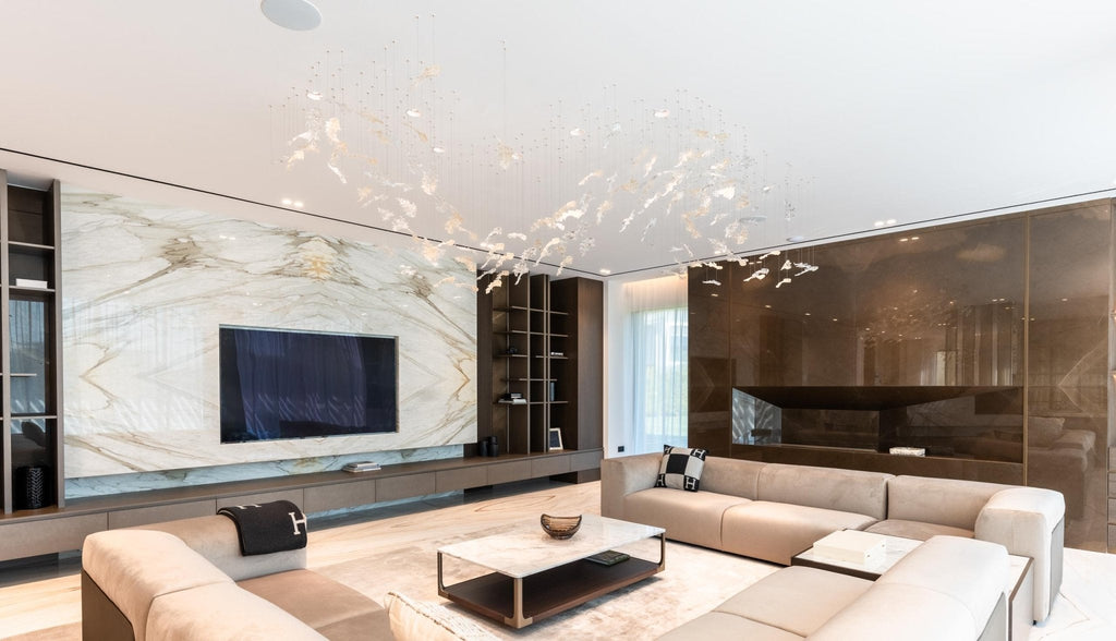 Torina Glass Pendant Light-Moonnatur