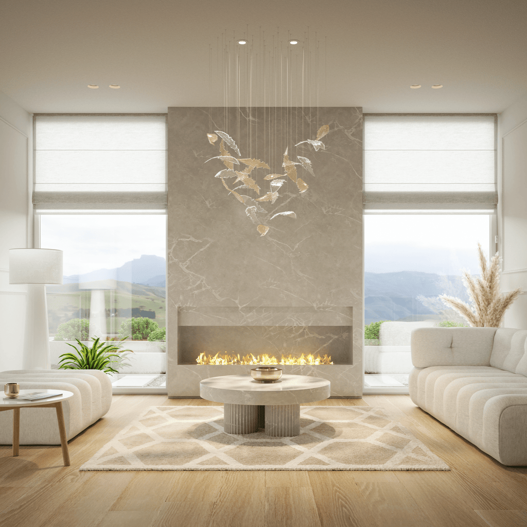 Torina Glass Pendant Light-Moonnatur