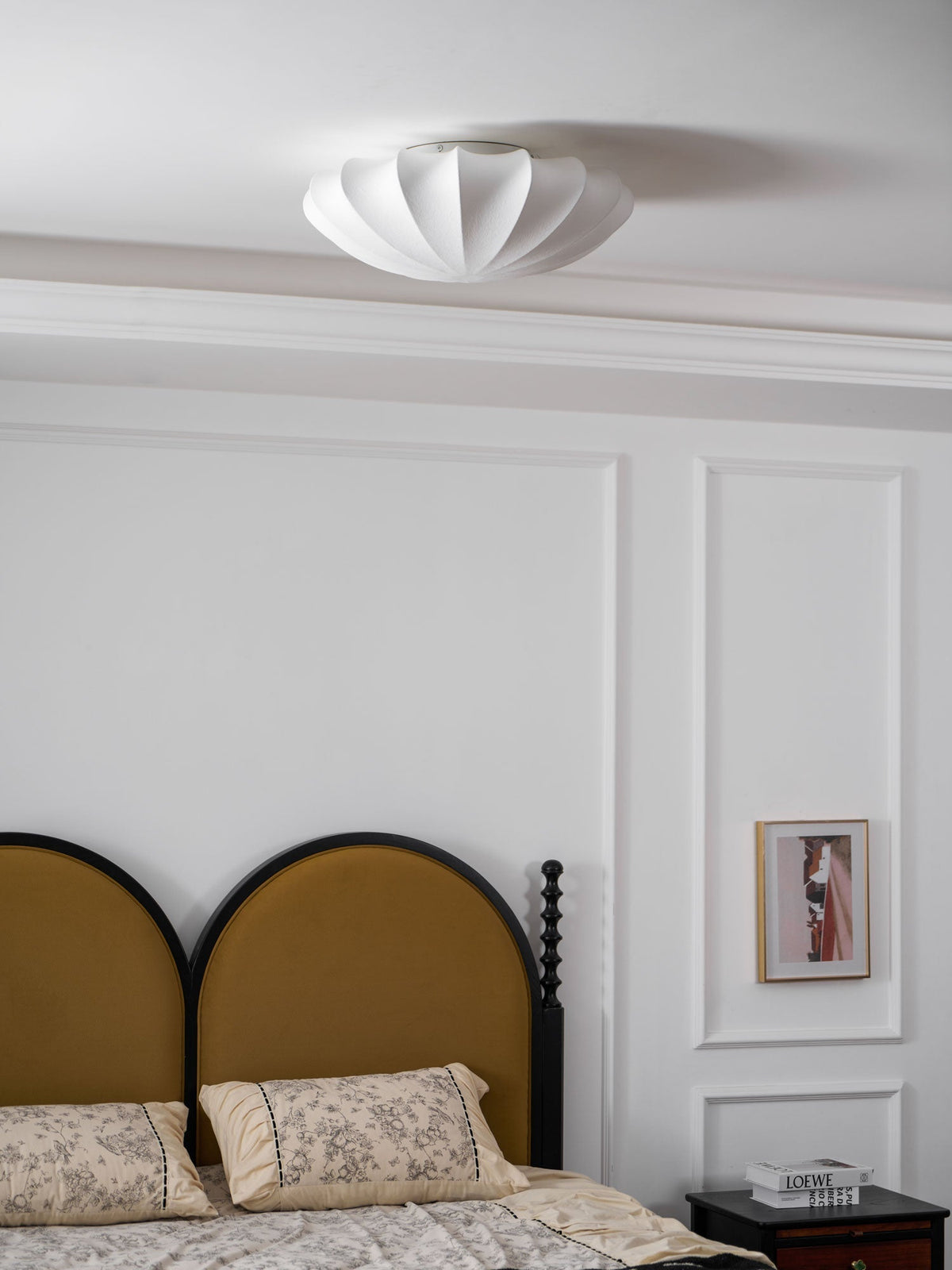 Jelavine Silk Ceiling Light-Moonnatur