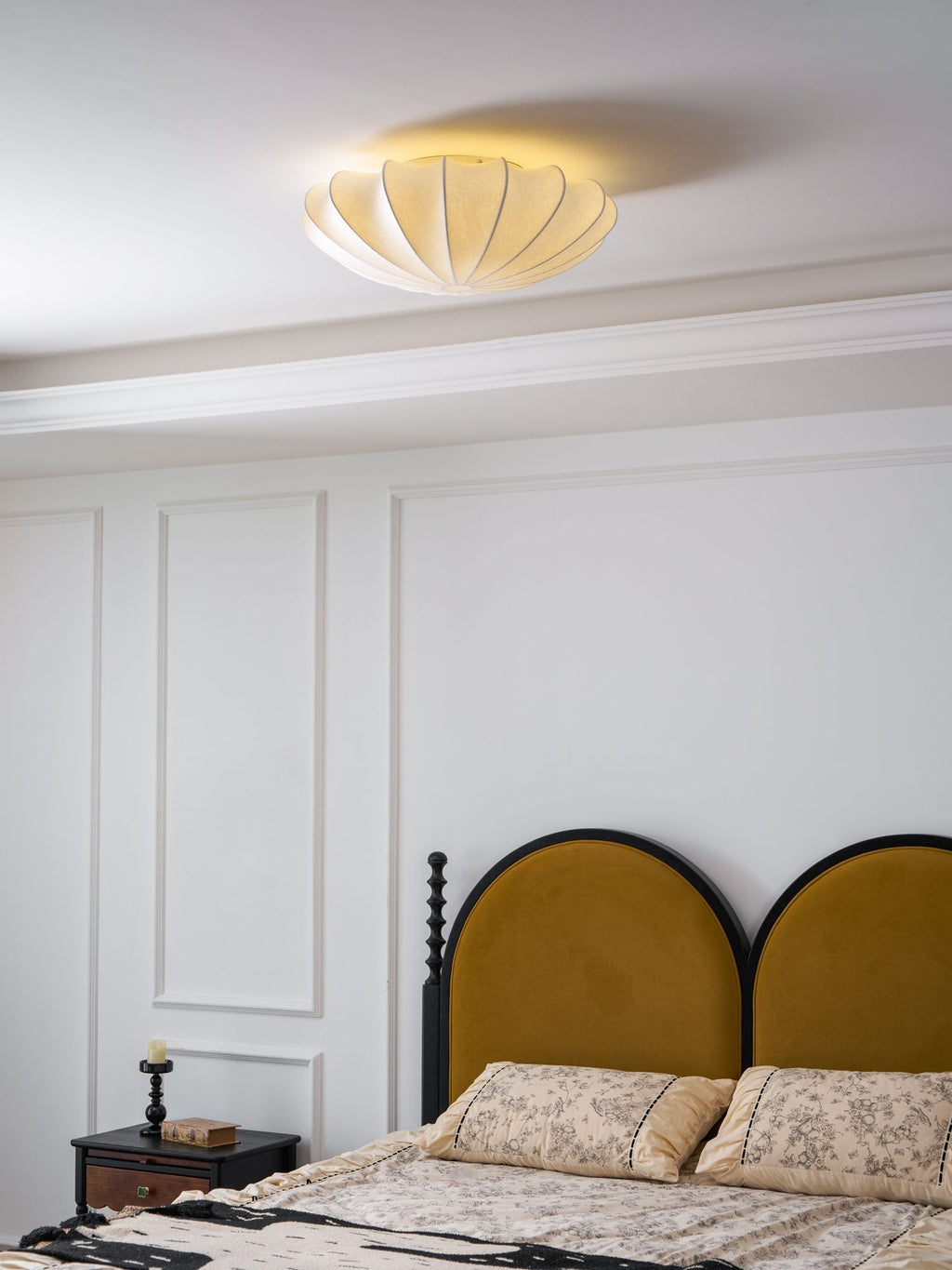 Jelavine Silk Ceiling Light-Moonnatur