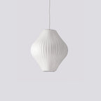 Cedrlyn Faux Silk Pendant Light-Moonnatur