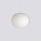 Rinelle Silk Pendant Lamp-Moonnatur