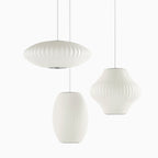 Wenrelorie Mulberry Silk Pendant Light-Moonnatur