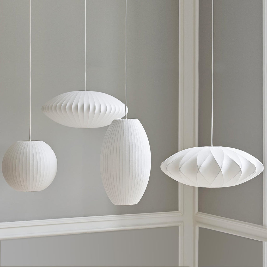 Cedrlyn Faux Silk Pendant Light-Moonnatur