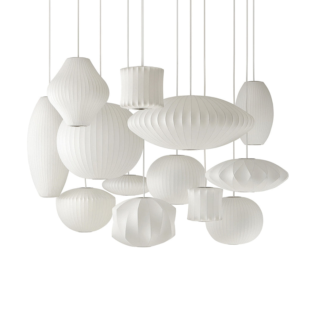 Cedrlyn Faux Silk Pendant Light-Moonnatur