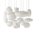 Cedrlyn Faux Silk Pendant Light-Moonnatur