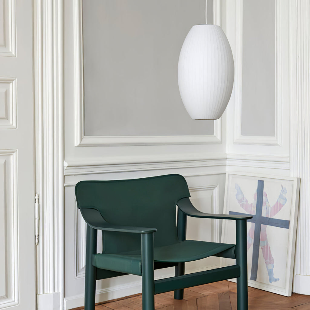 Rinelle Silk Pendant Lamp-Moonnatur