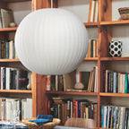 Cedrlyn Faux Silk Pendant Light-Moonnatur