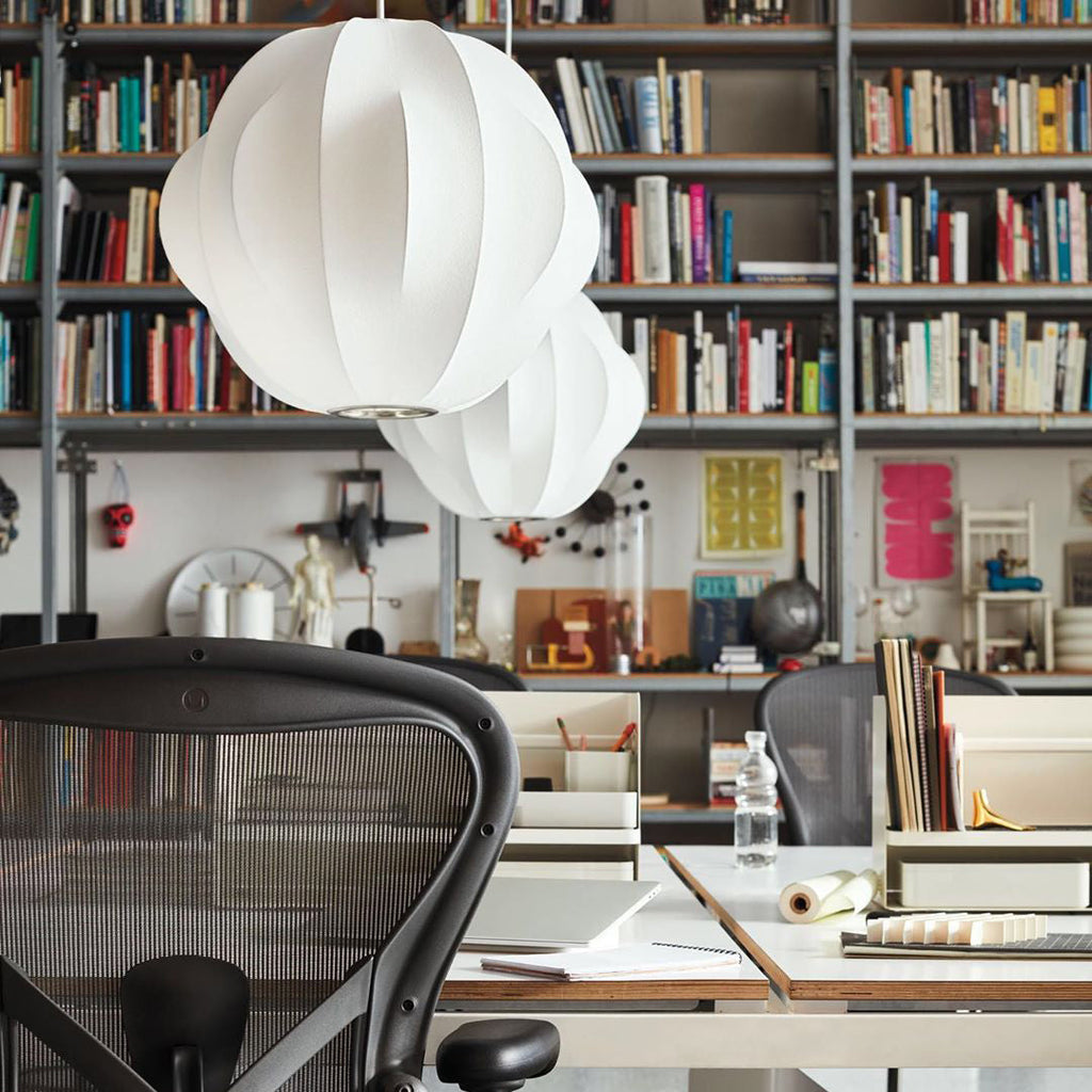 Rinelle Silk Pendant Lamp-Moonnatur