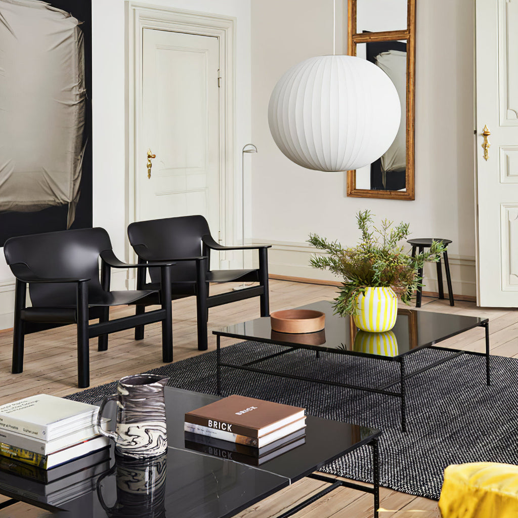 Cedrlyn Faux Silk Pendant Light-Moonnatur