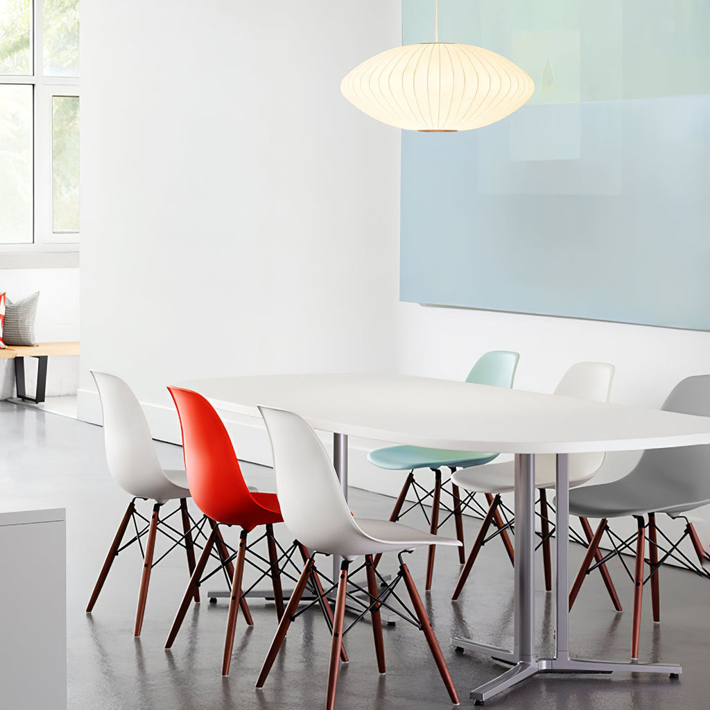 Rinelle Silk Pendant Lamp-Moonnatur