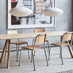 Rinelle Silk Pendant Lamp-Moonnatur