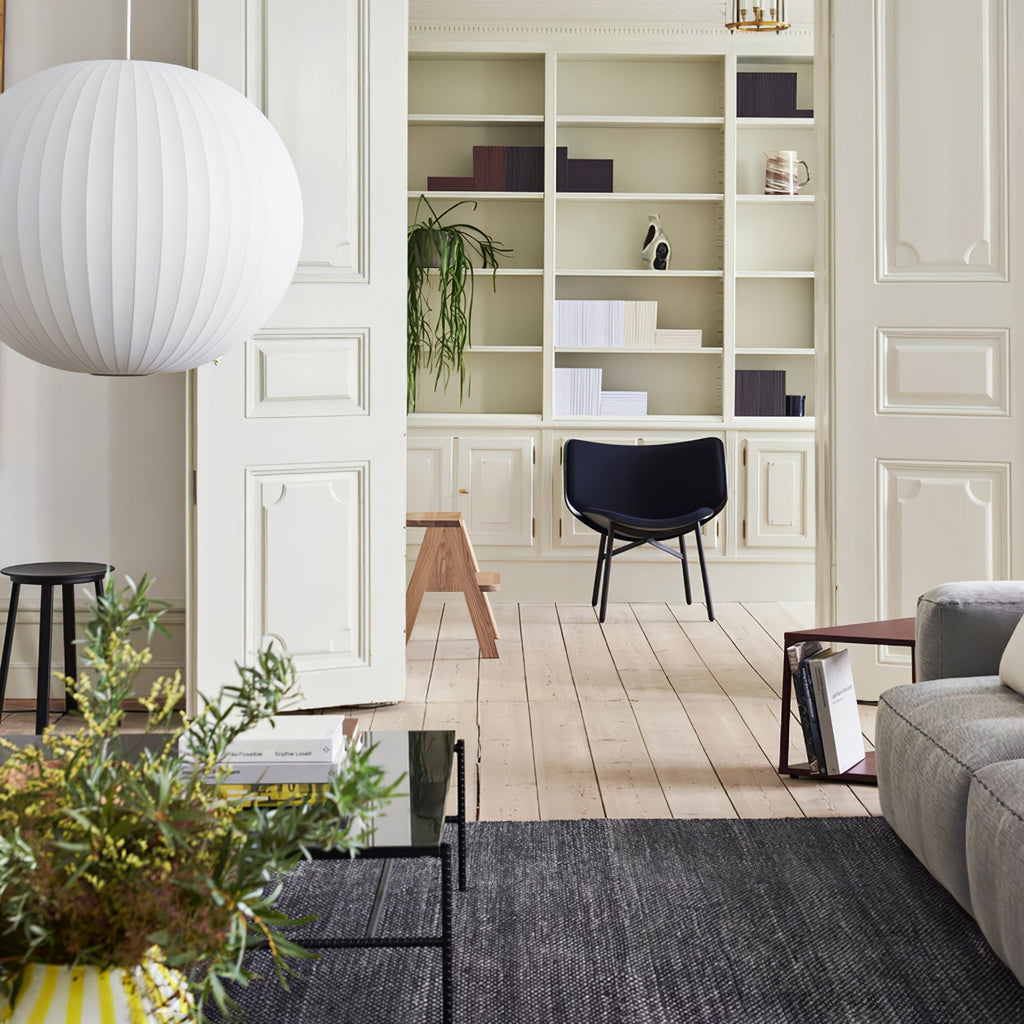 Rinelle Silk Pendant Lamp-Moonnatur