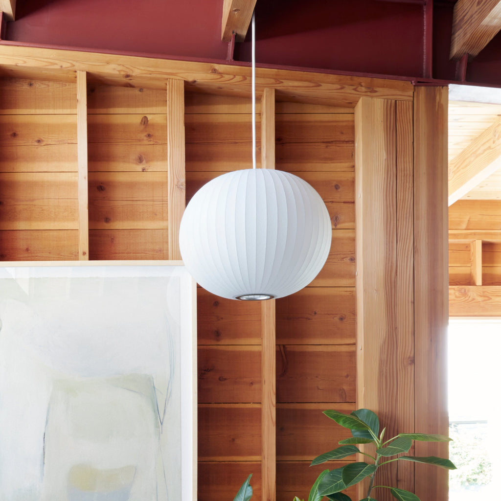 Rinelle Silk Pendant Lamp-Moonnatur