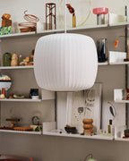 Cedrlyn Faux Silk Pendant Light-Moonnatur