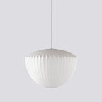 Cedrlyn Faux Silk Pendant Light-Moonnatur