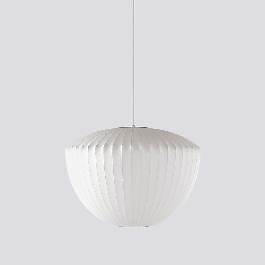 Cedrlyn Faux Silk Pendant Light-Moonnatur