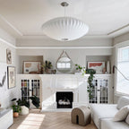 Rinelle Silk Pendant Lamp-Moonnatur