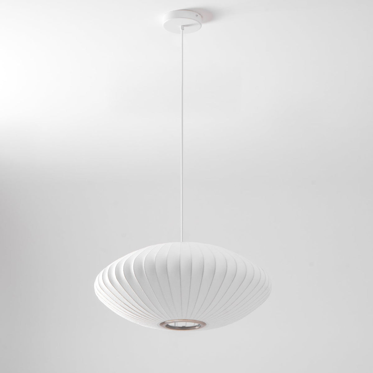 Cedrlyn Faux Silk Pendant Light-Moonnatur