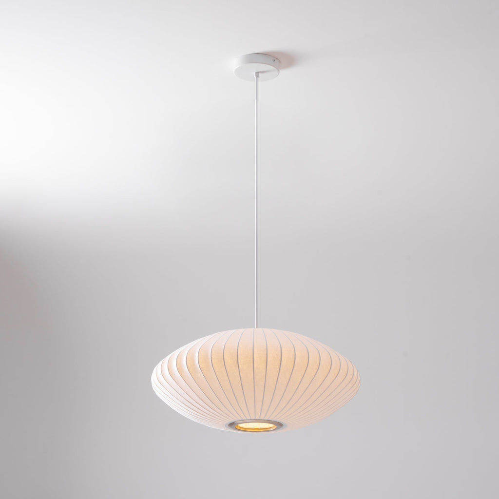 Cedrlyn Faux Silk Pendant Light-Moonnatur