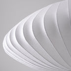 Cedrlyn Faux Silk Pendant Light-Moonnatur
