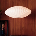 Wenrelorie Mulberry Silk Pendant Light-Moonnatur