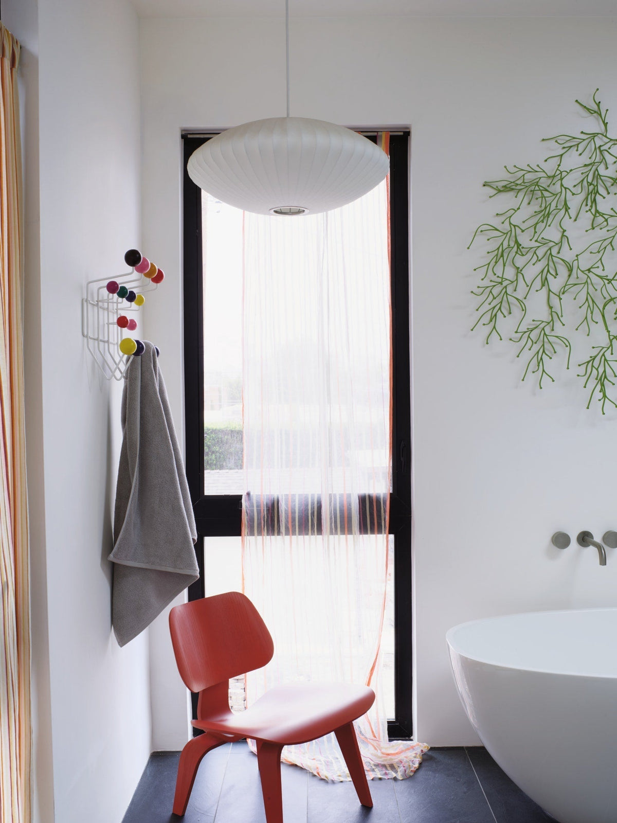Rinelle Silk Pendant Lamp-Moonnatur
