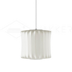 Rinelle Silk Pendant Lamp-Moonnatur