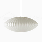Cedrlyn Faux Silk Pendant Light-Moonnatur